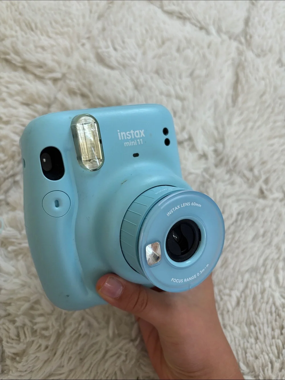 Fujifilm instax mini 11 Instant Camera - Light Blue (NO FILM ADDED)